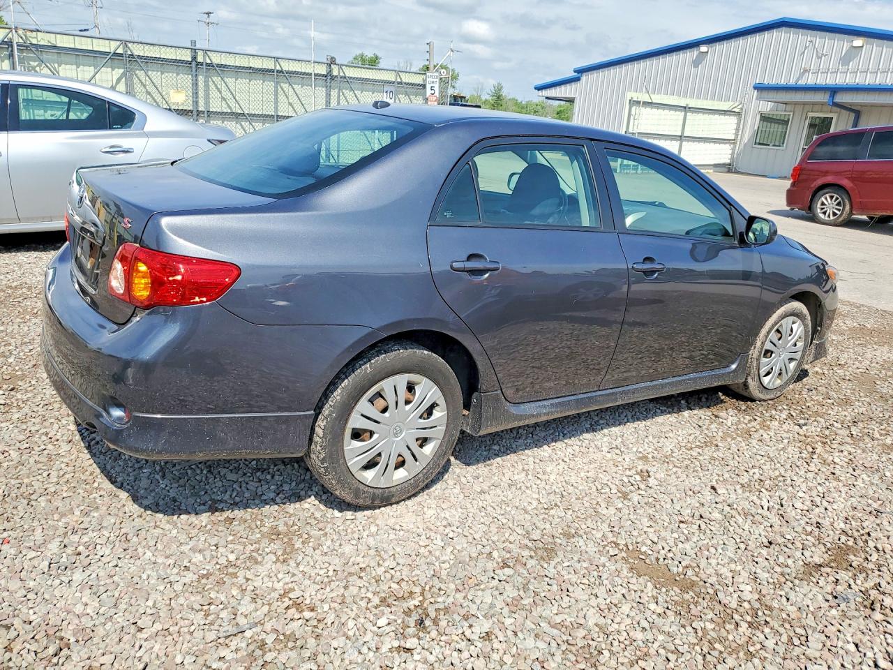 2009 Toyota Corolla S Gray vin: 2T1BU40E49C154889