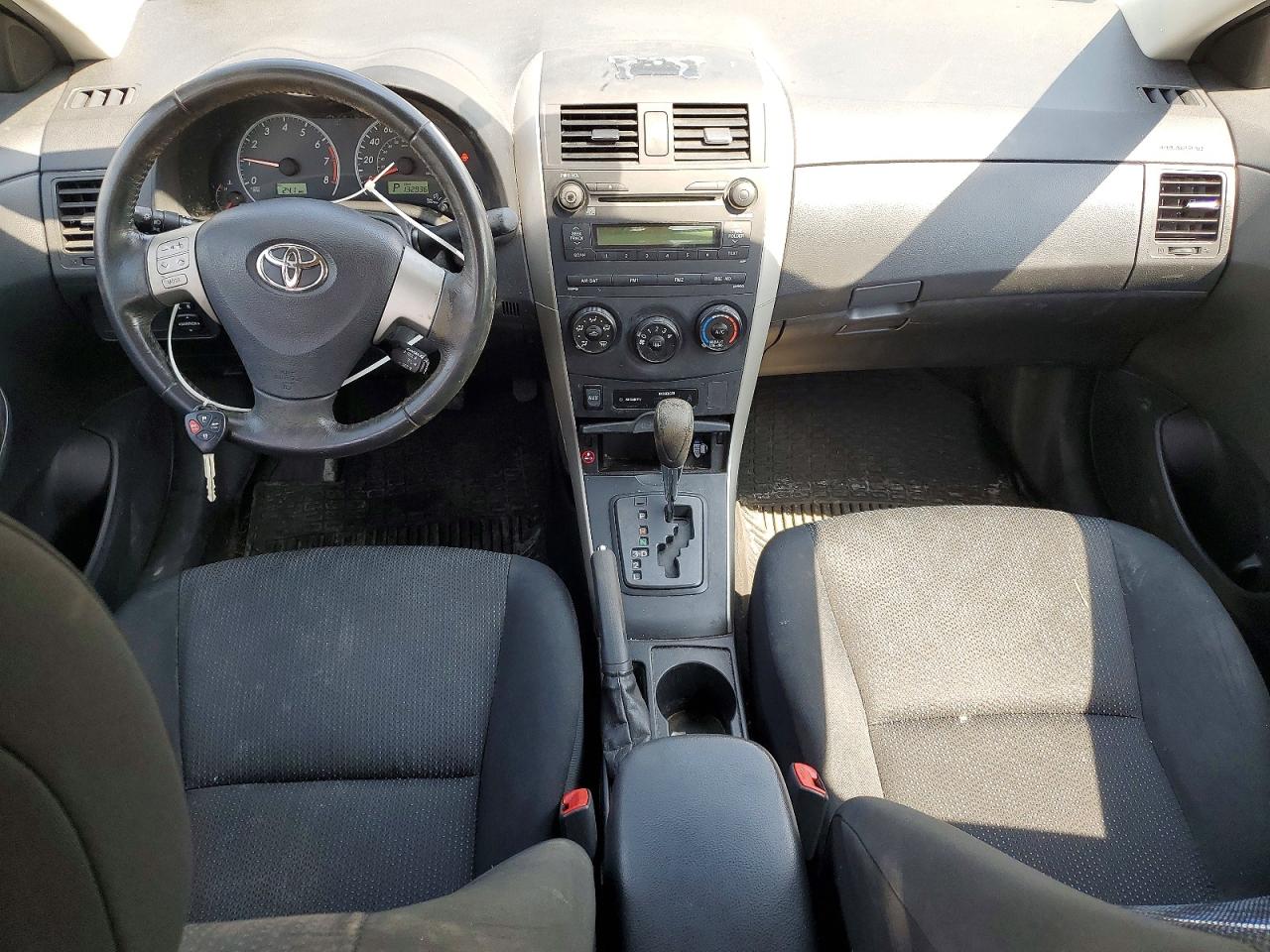 2009 Toyota Corolla S Gray vin: 2T1BU40E49C154889