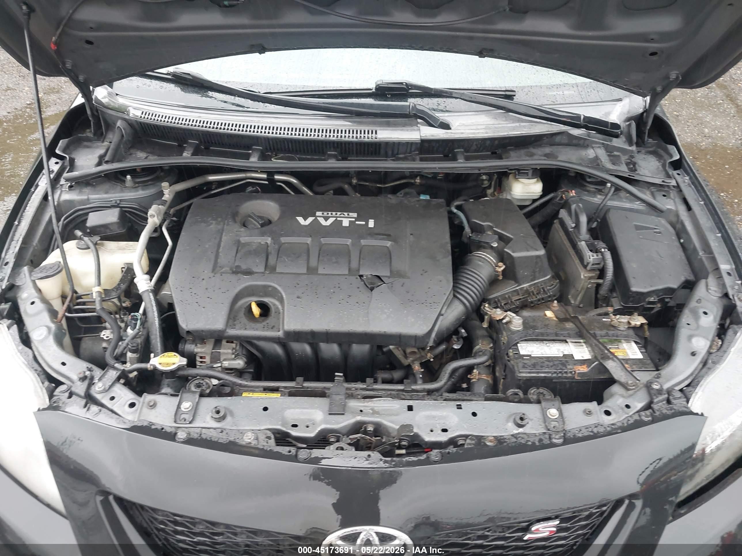 2009 Toyota Corolla S Gray vin: 2T1BU40E49C169750