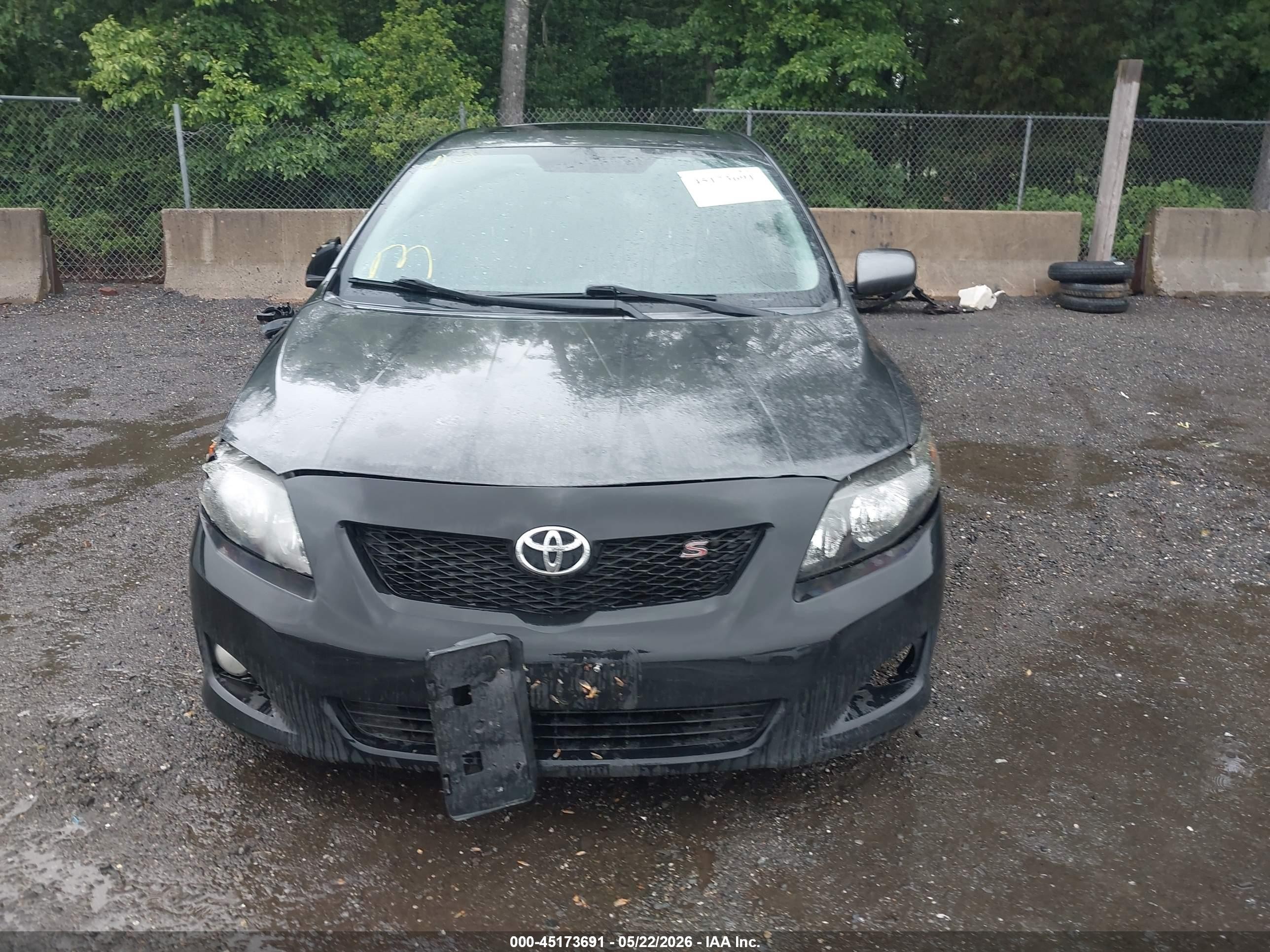 2009 Toyota Corolla S Gray vin: 2T1BU40E49C169750