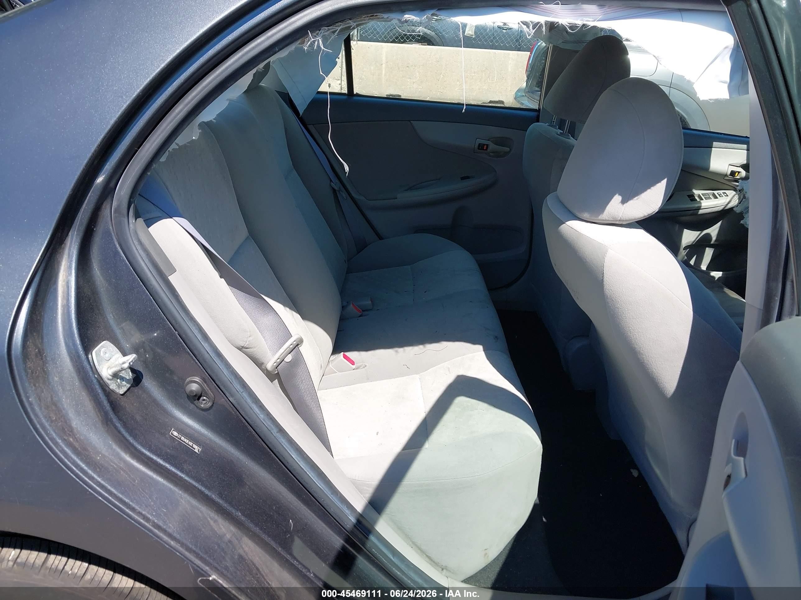 2009 Toyota Corolla Le Серый vin: 2T1BU40E49C188671