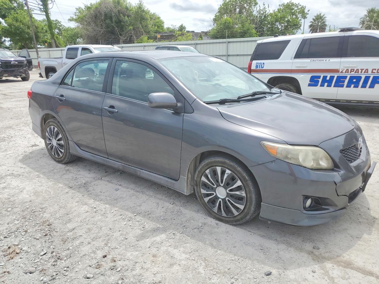 2009 Toyota Corolla S Gray vin: 2T1BU40E59C005309