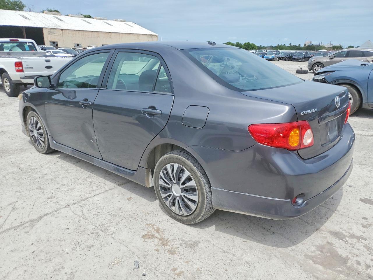 2009 Toyota Corolla S Gray vin: 2T1BU40E59C005309