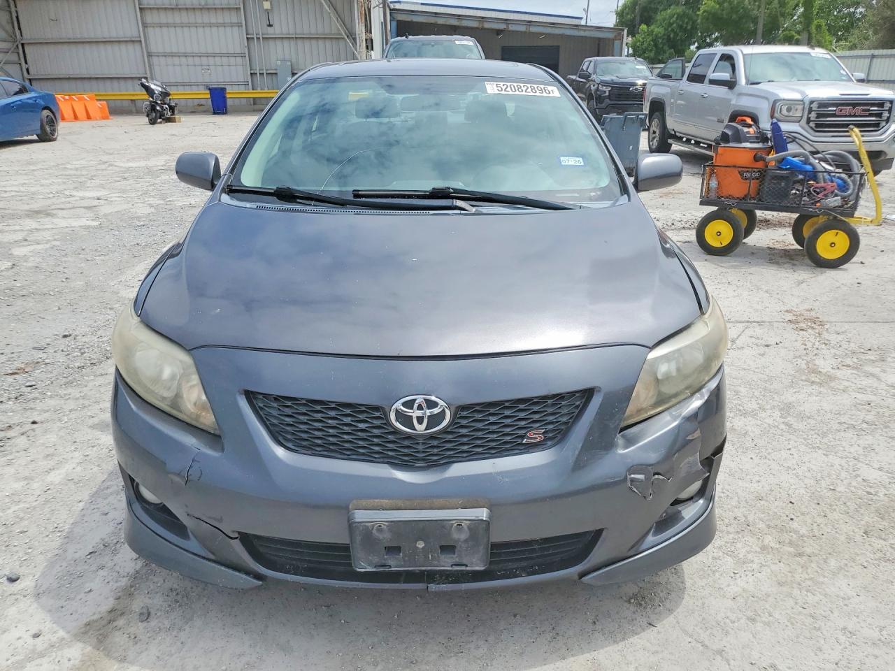 2009 Toyota Corolla S Gray vin: 2T1BU40E59C005309