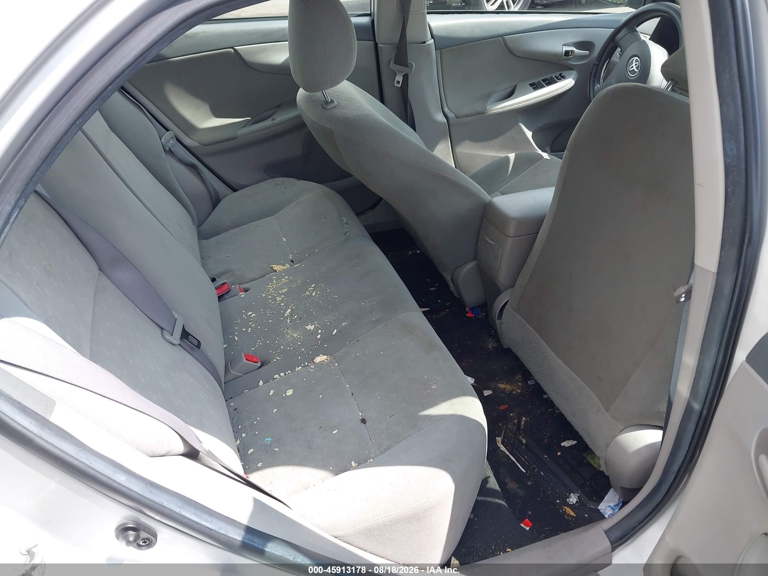 2009 Toyota Corolla Le Silver vin: 2T1BU40E59C028914