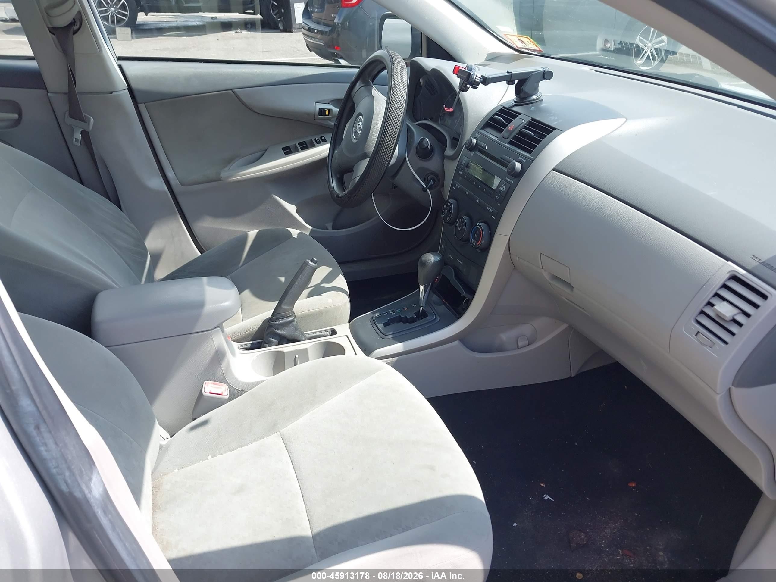 2009 Toyota Corolla Le Silver vin: 2T1BU40E59C028914