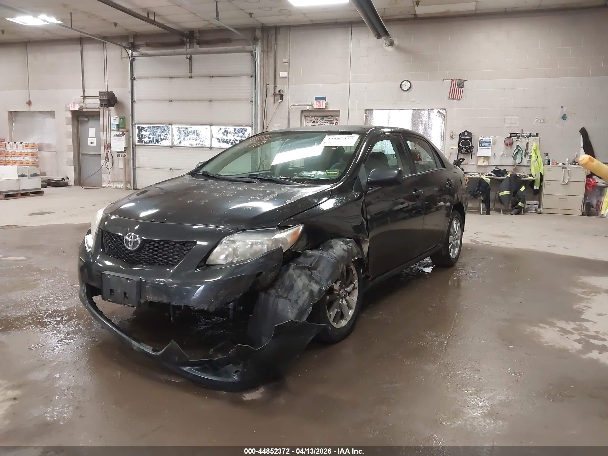 2009 Toyota Corolla Le Black vin: 2T1BU40E59C029996