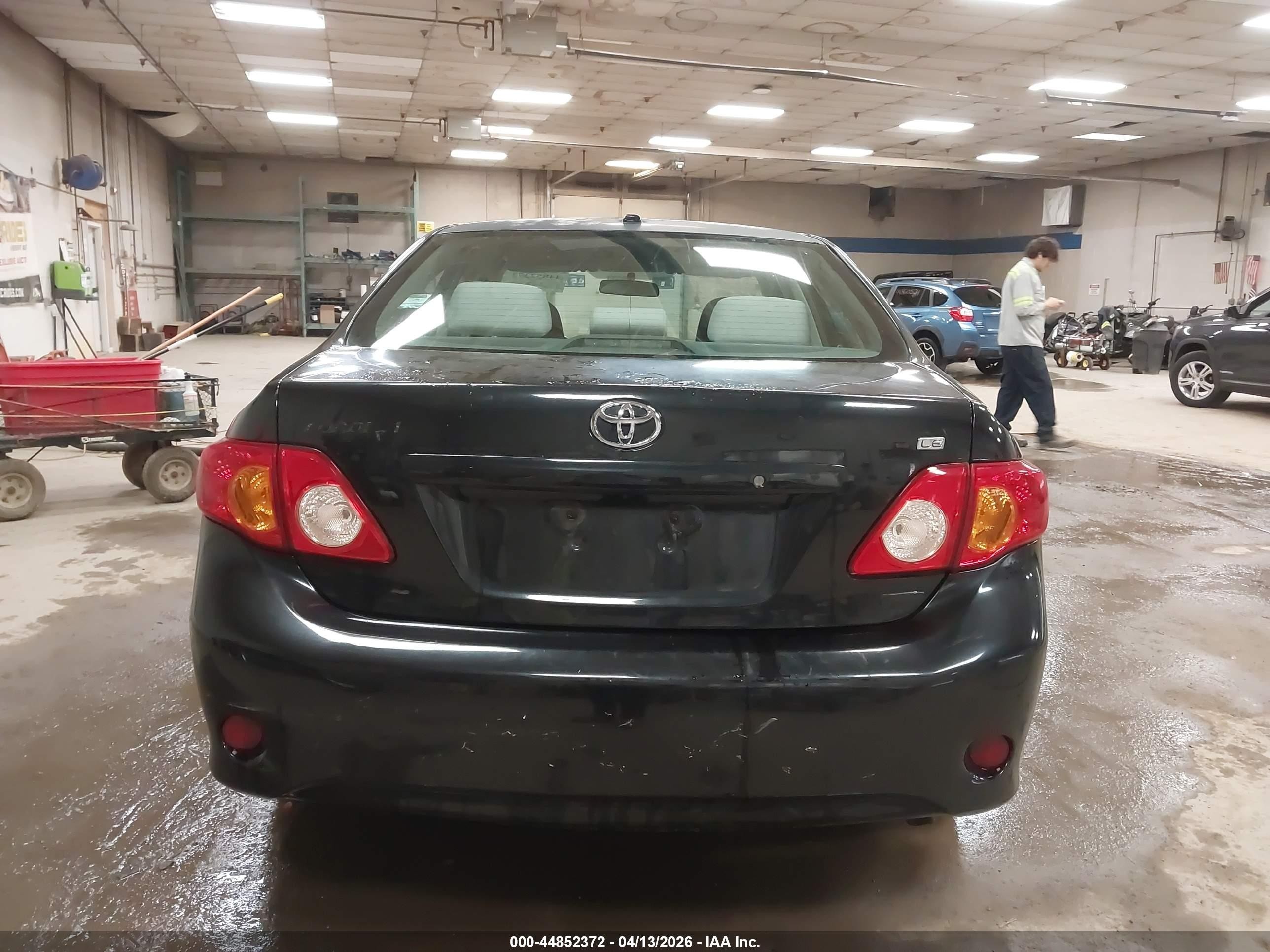 2009 Toyota Corolla Le Black vin: 2T1BU40E59C029996
