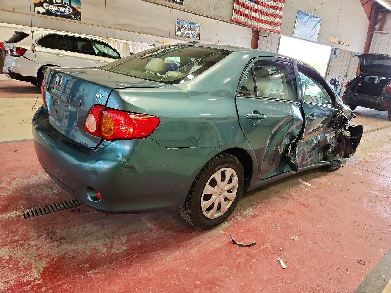 2009 Toyota Corolla Le Turquoise vin: 2T1BU40E59C032090