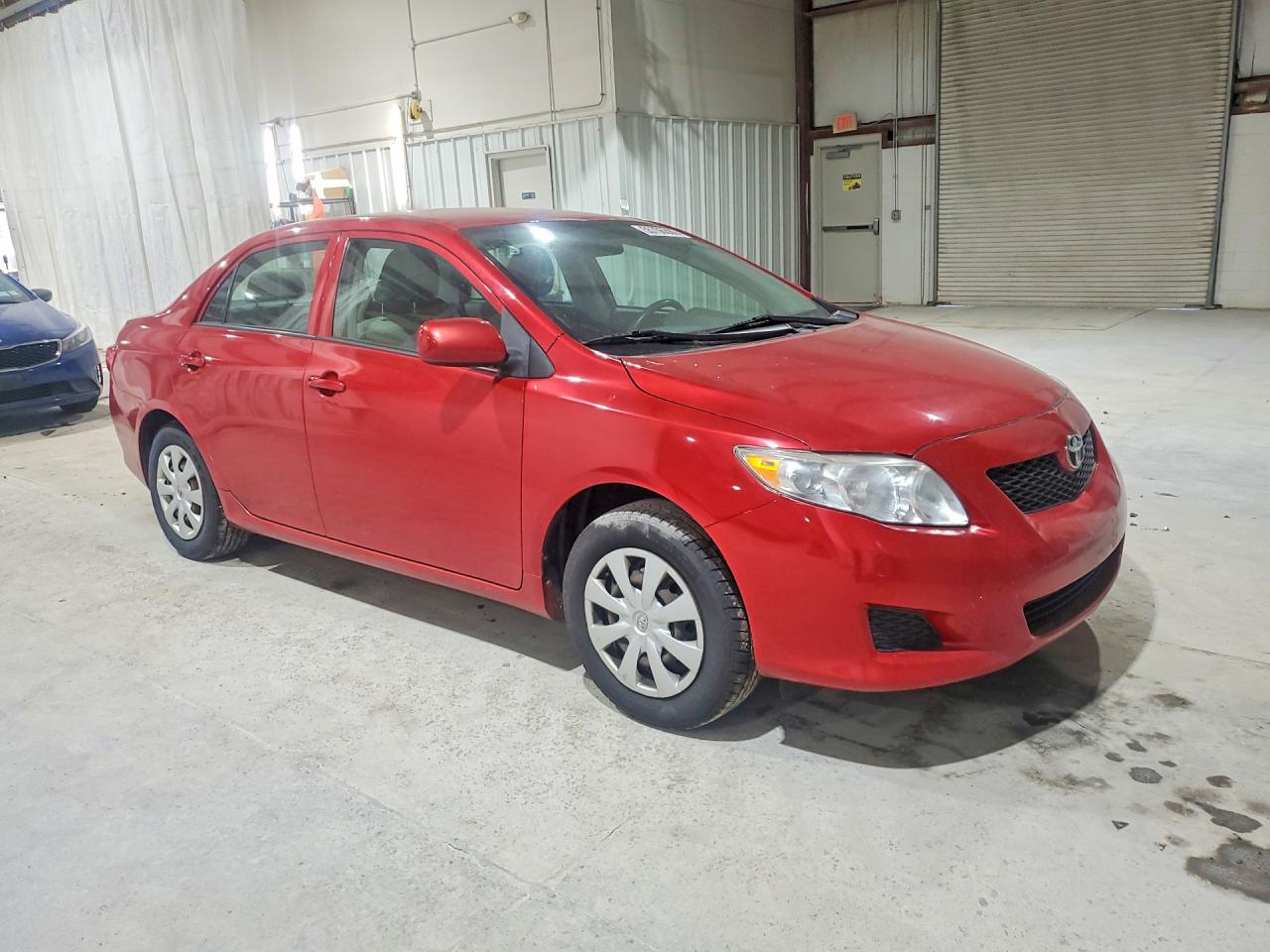 2009 Toyota Corolla Le Red vin: 2T1BU40E59C034406
