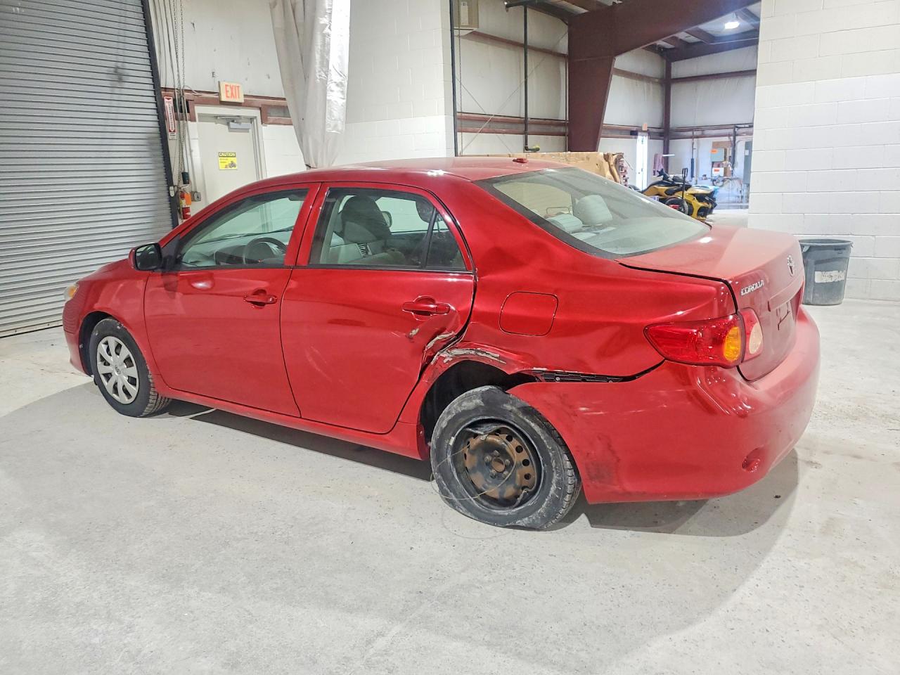 2009 Toyota Corolla Le Red vin: 2T1BU40E59C034406