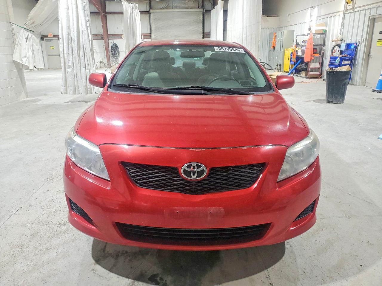 2009 Toyota Corolla Le Red vin: 2T1BU40E59C034406
