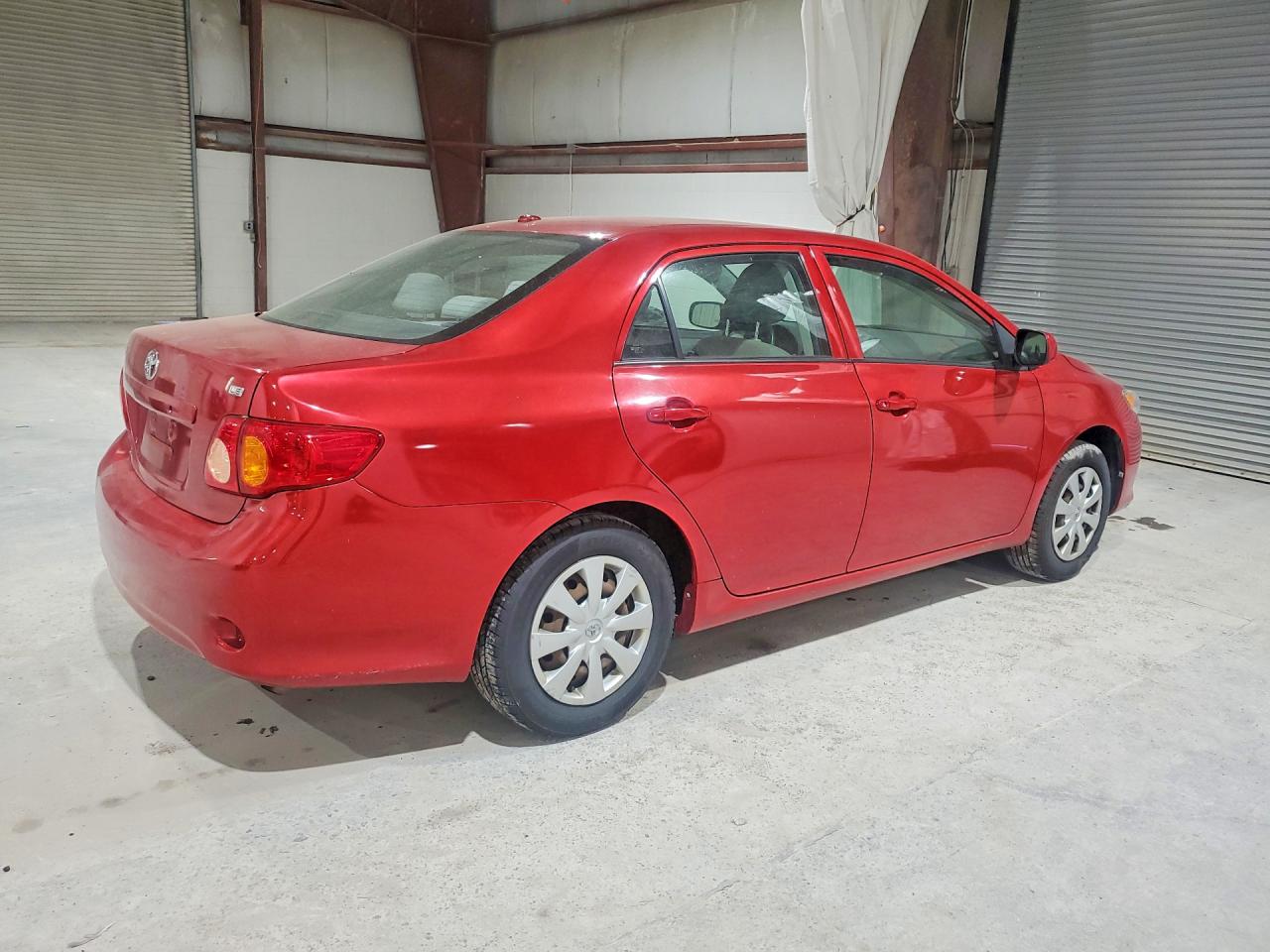 2009 Toyota Corolla Le Red vin: 2T1BU40E59C034406