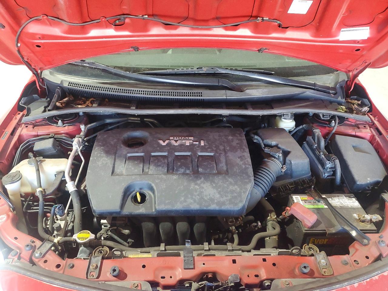 2009 Toyota Corolla Le Red vin: 2T1BU40E59C034406