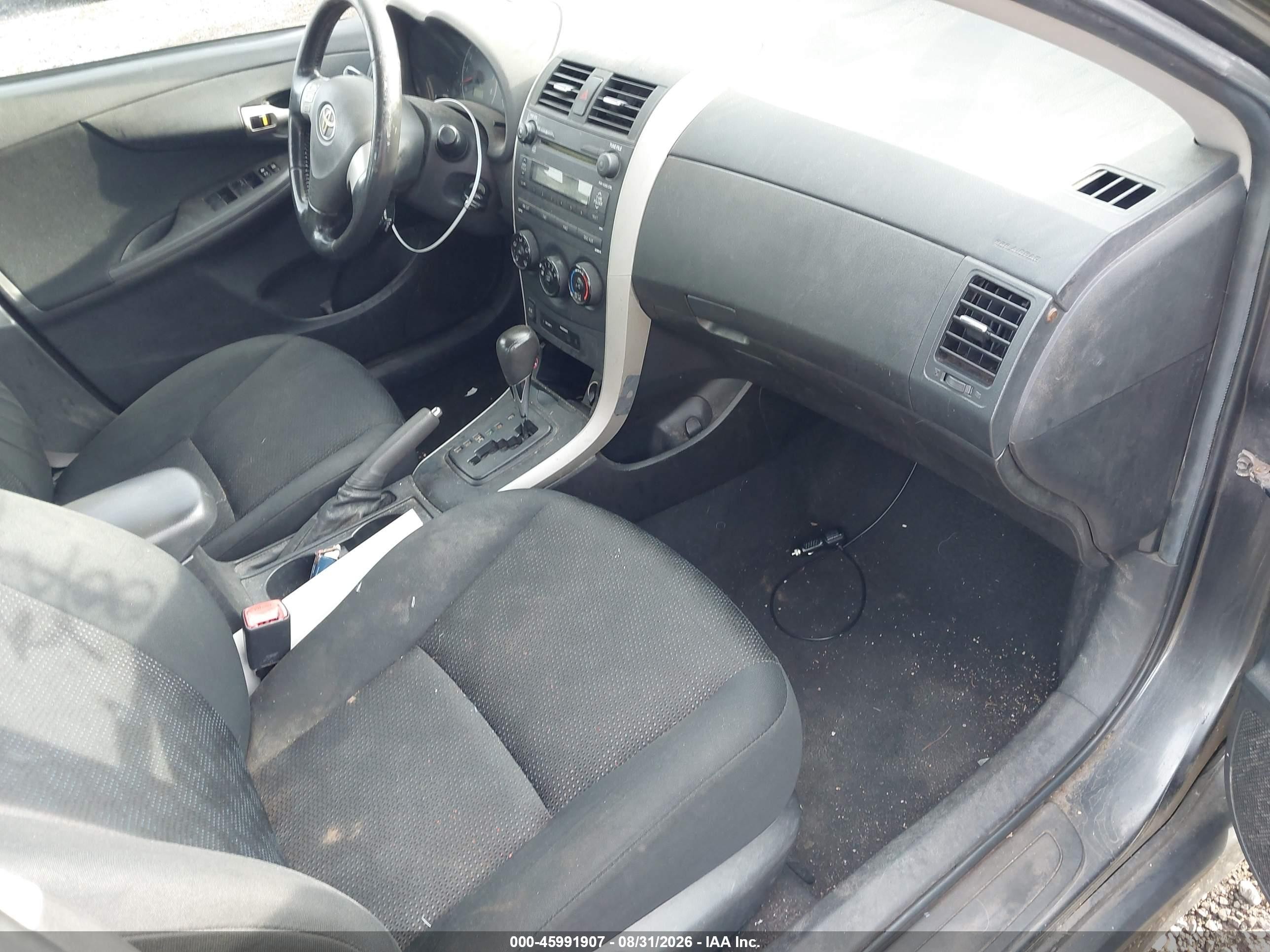 2009 Toyota Corolla S Серый vin: 2T1BU40E59C034955