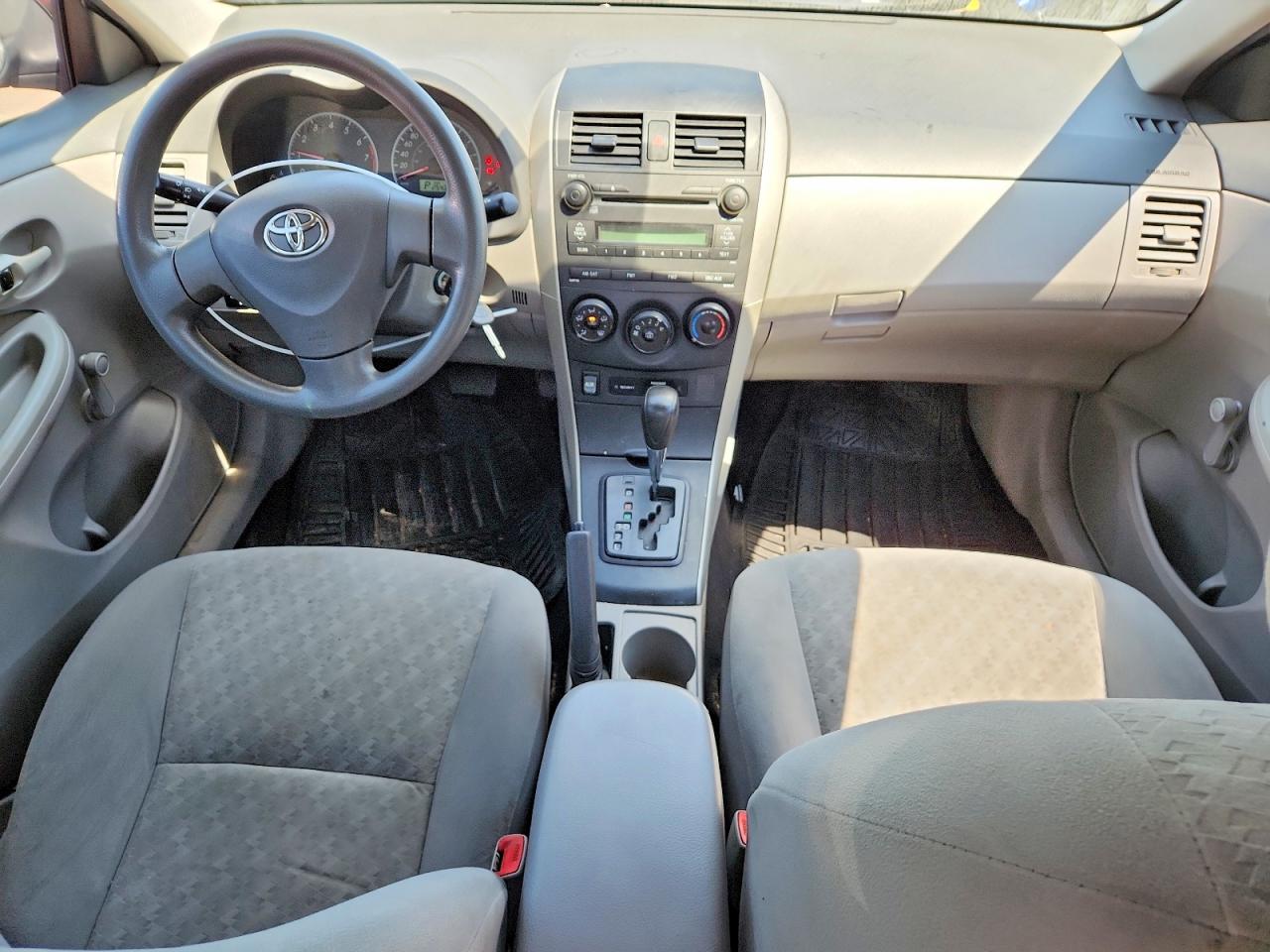 2009 Toyota Corolla Base Black vin: 2T1BU40E59C035989