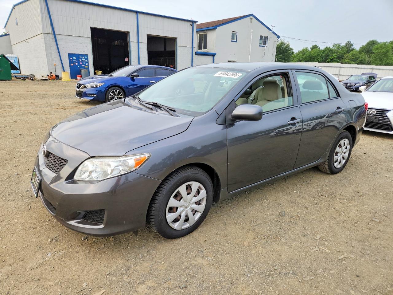2009 Toyota Corolla Le Серый vin: 2T1BU40E59C060696