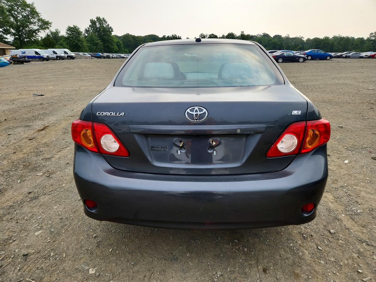 2009 Toyota Corolla Le Gray vin: 2T1BU40E59C060696