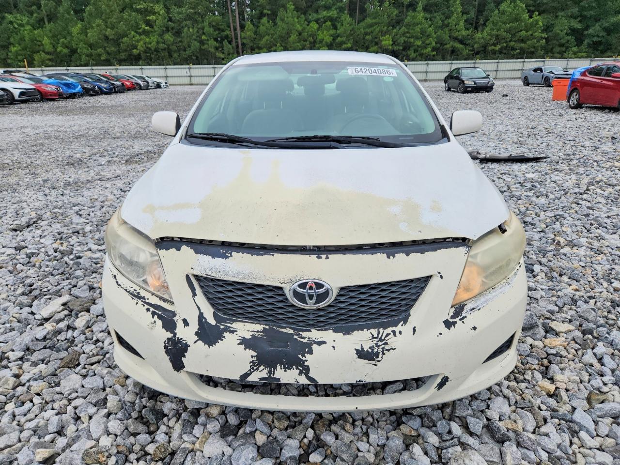 2009 Toyota Corolla Le White vin: 2T1BU40E59C066708