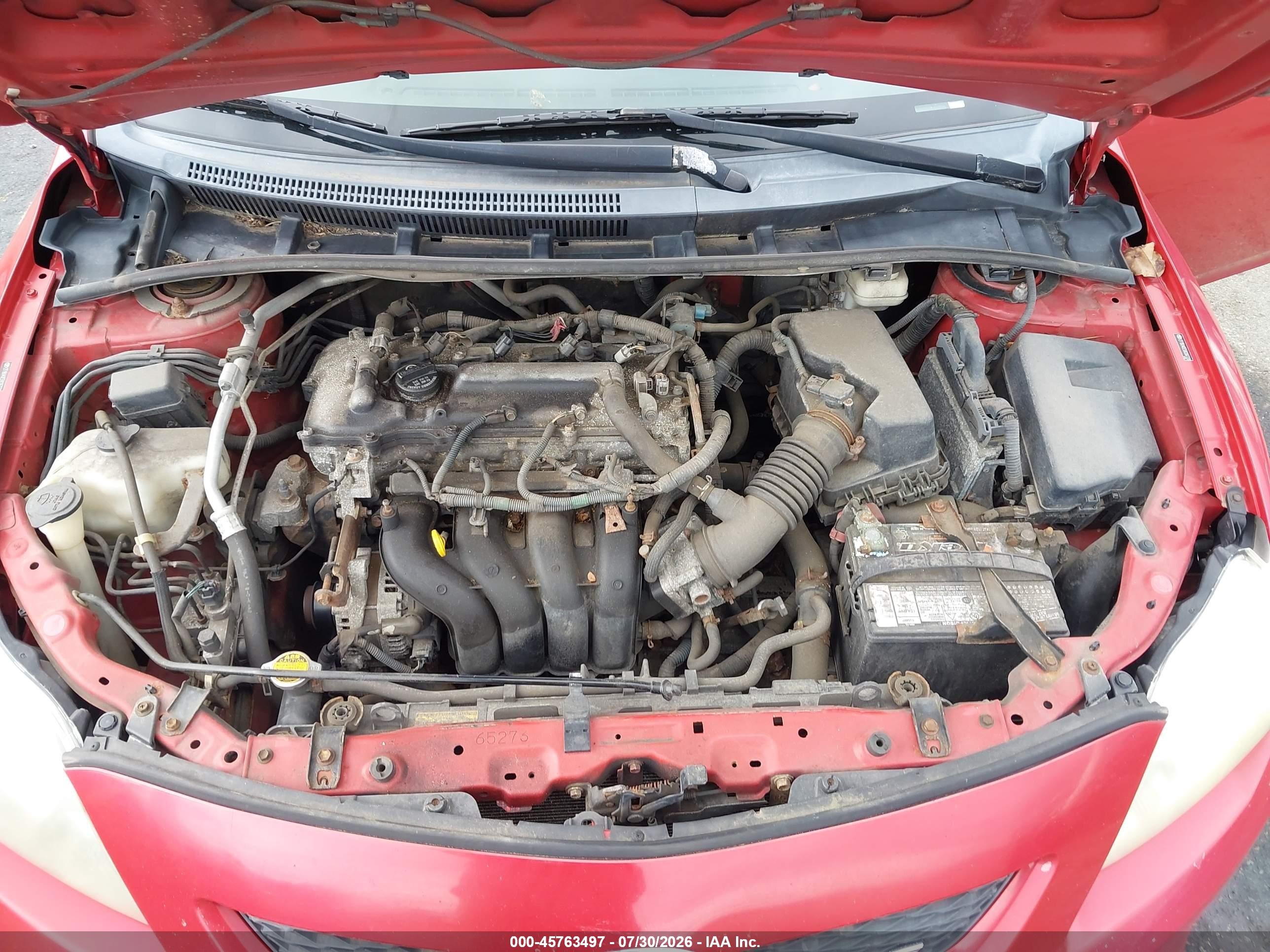 2009 Toyota Corolla S Red vin: 2T1BU40E59C067339