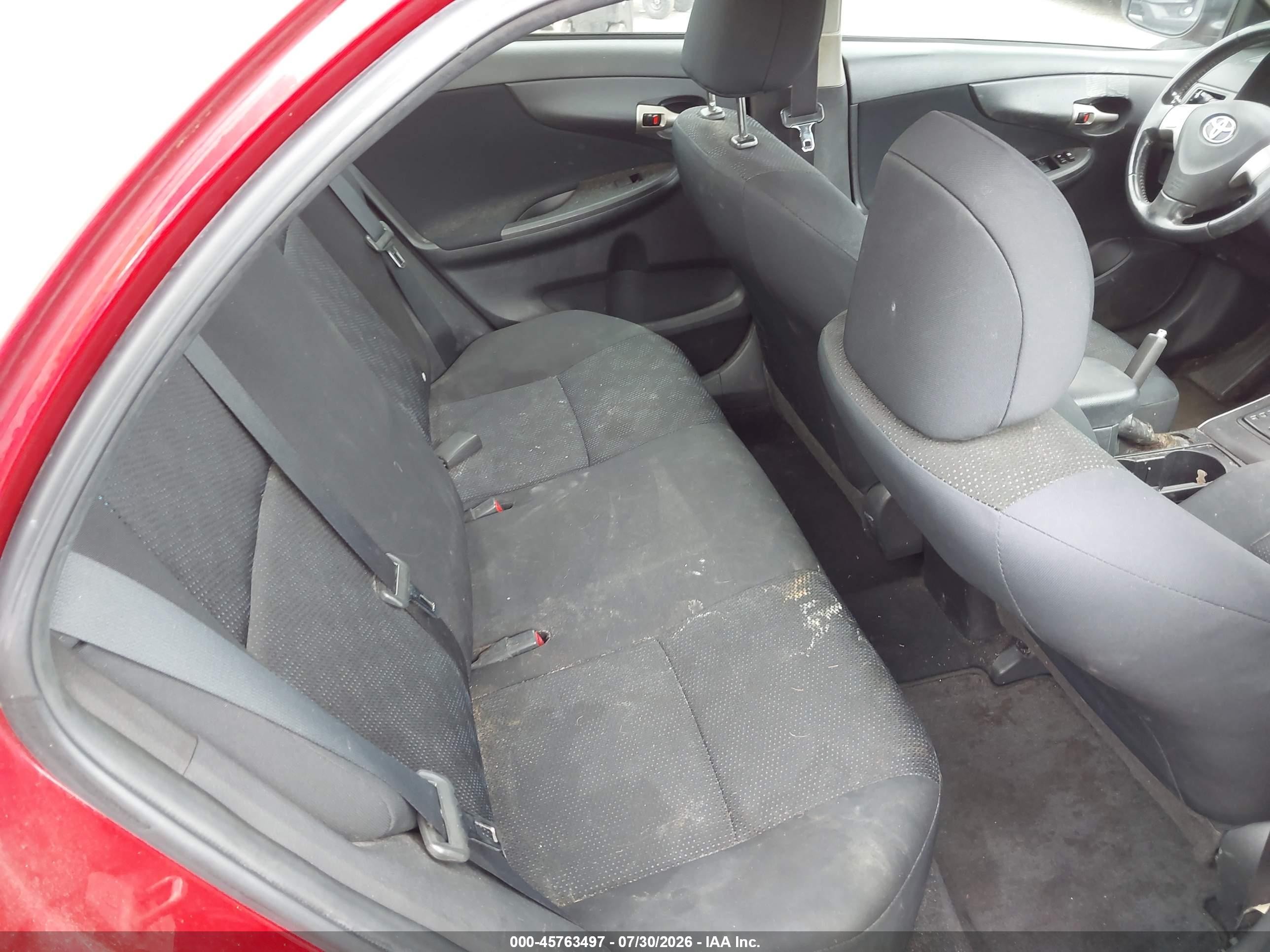 2009 Toyota Corolla S Red vin: 2T1BU40E59C067339