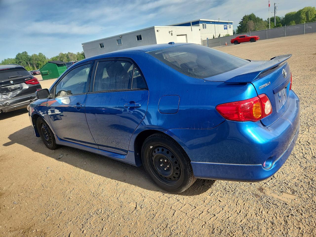 2009 Toyota Corolla Base Blue vin: 2T1BU40E59C089681