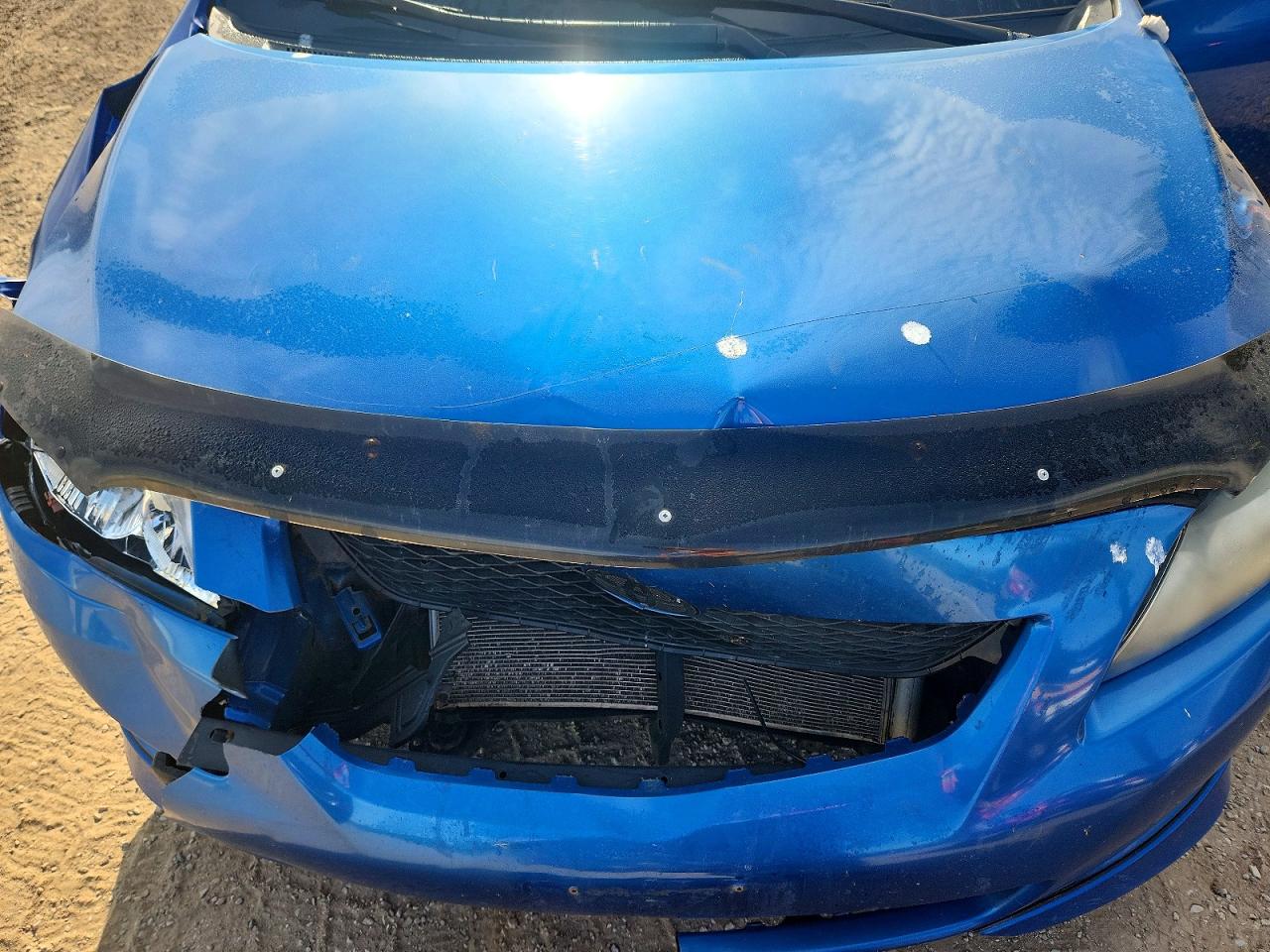 2009 Toyota Corolla Base Blue vin: 2T1BU40E59C089681