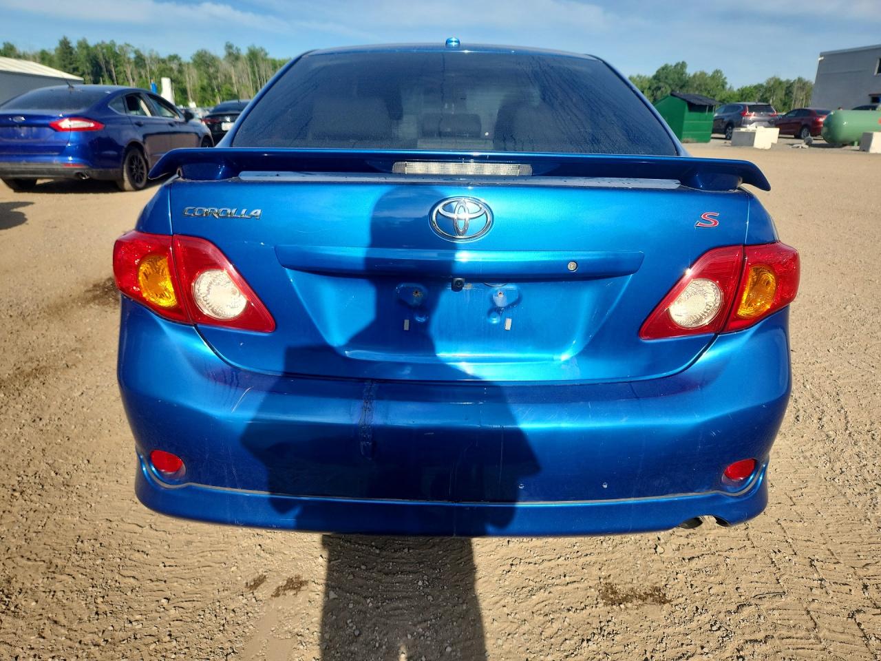 2009 Toyota Corolla Base Blue vin: 2T1BU40E59C089681