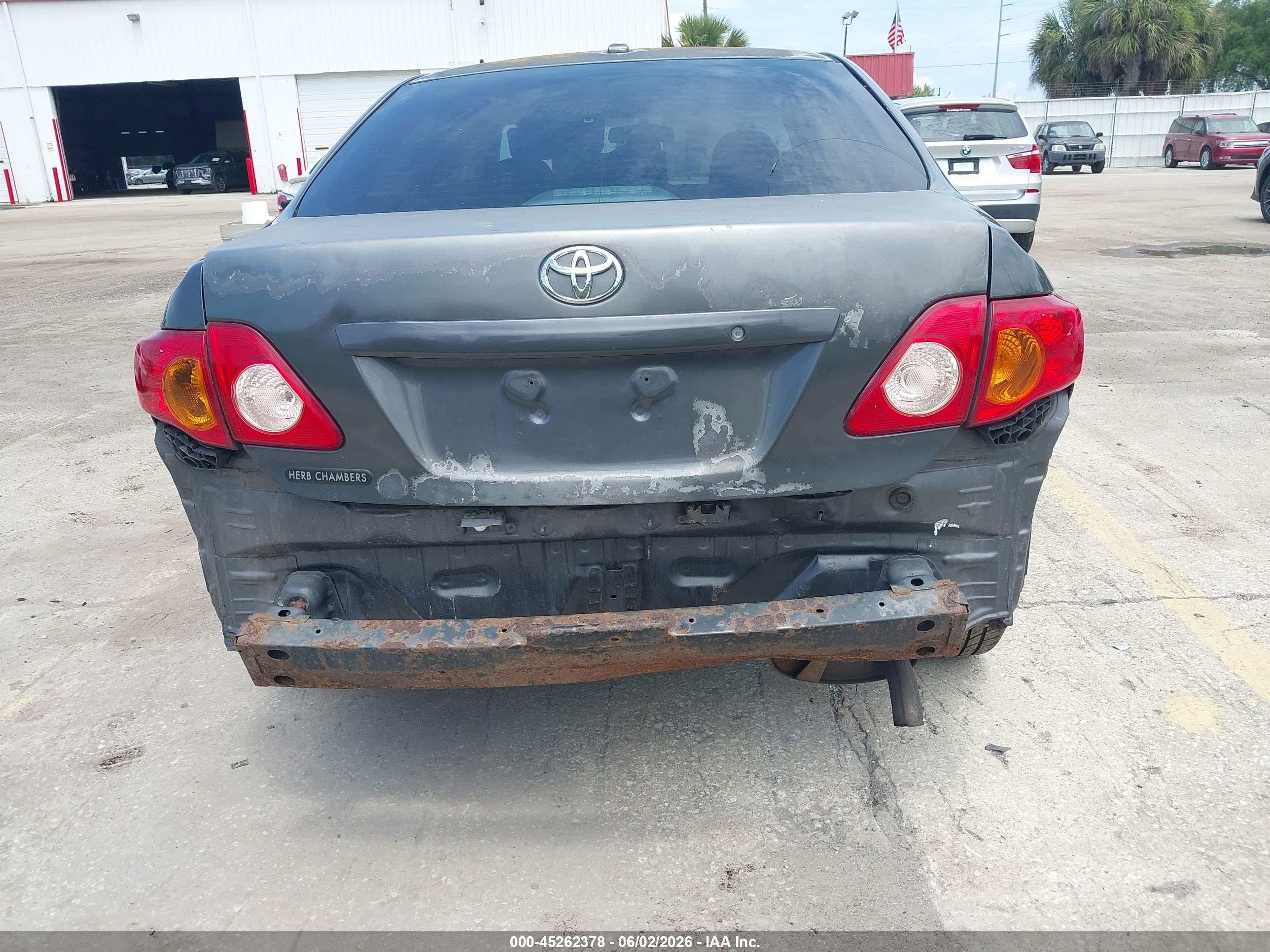 2009 Toyota Corolla   Gray vin: 2T1BU40E59C093374