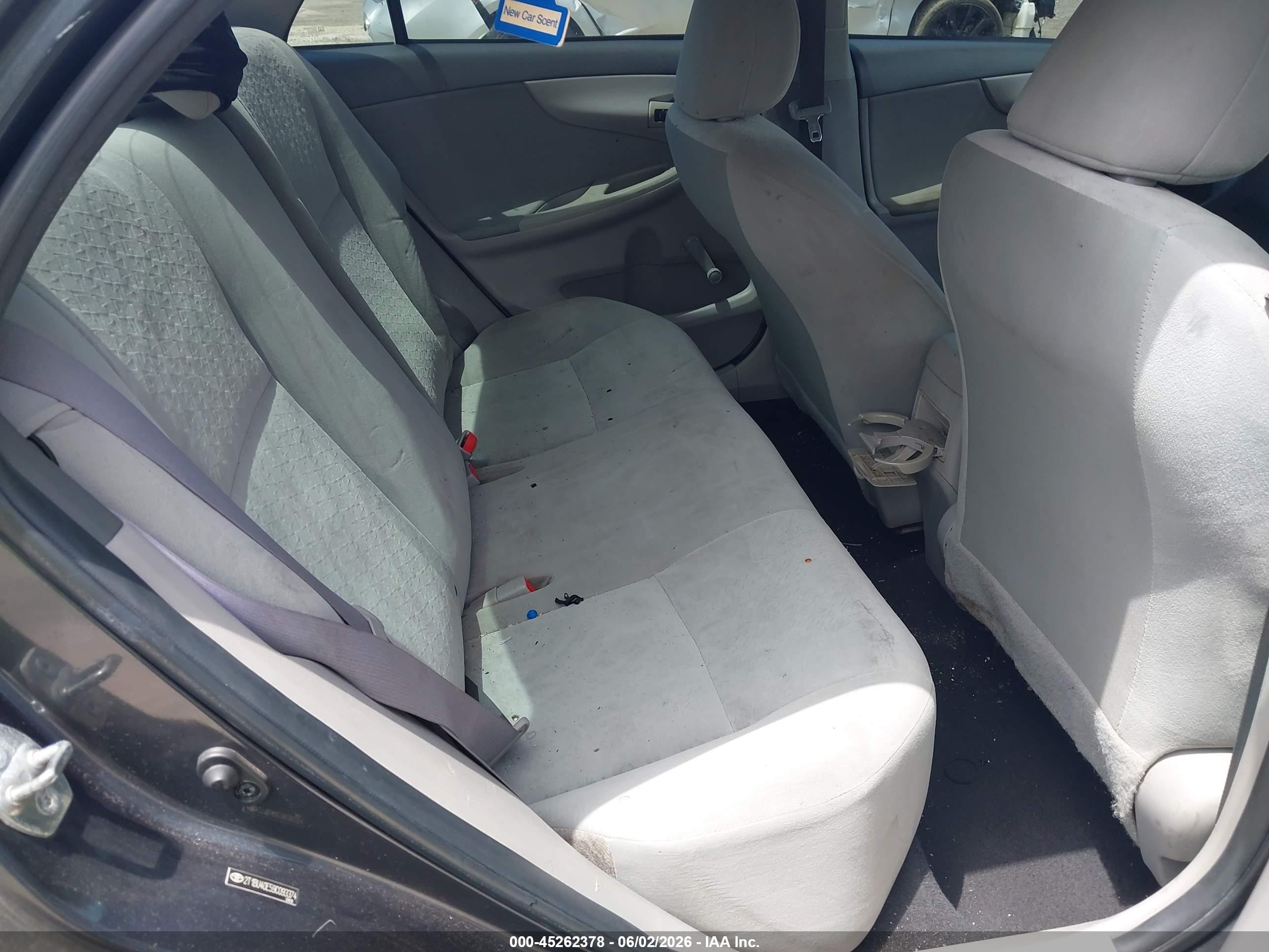 2009 Toyota Corolla   Gray vin: 2T1BU40E59C093374