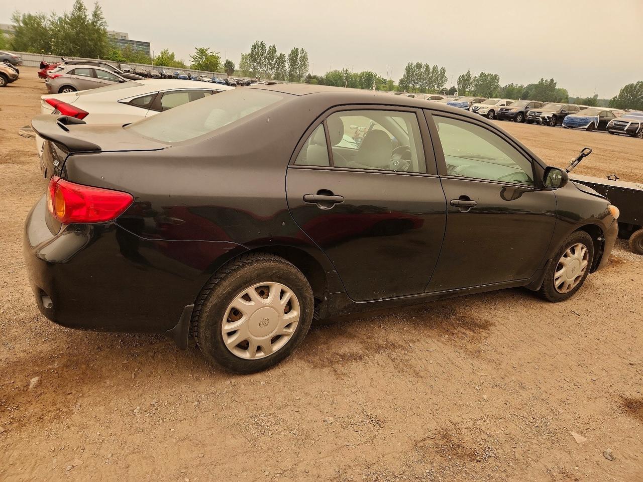 2009 Toyota Corolla Base Black vin: 2T1BU40E59C101473
