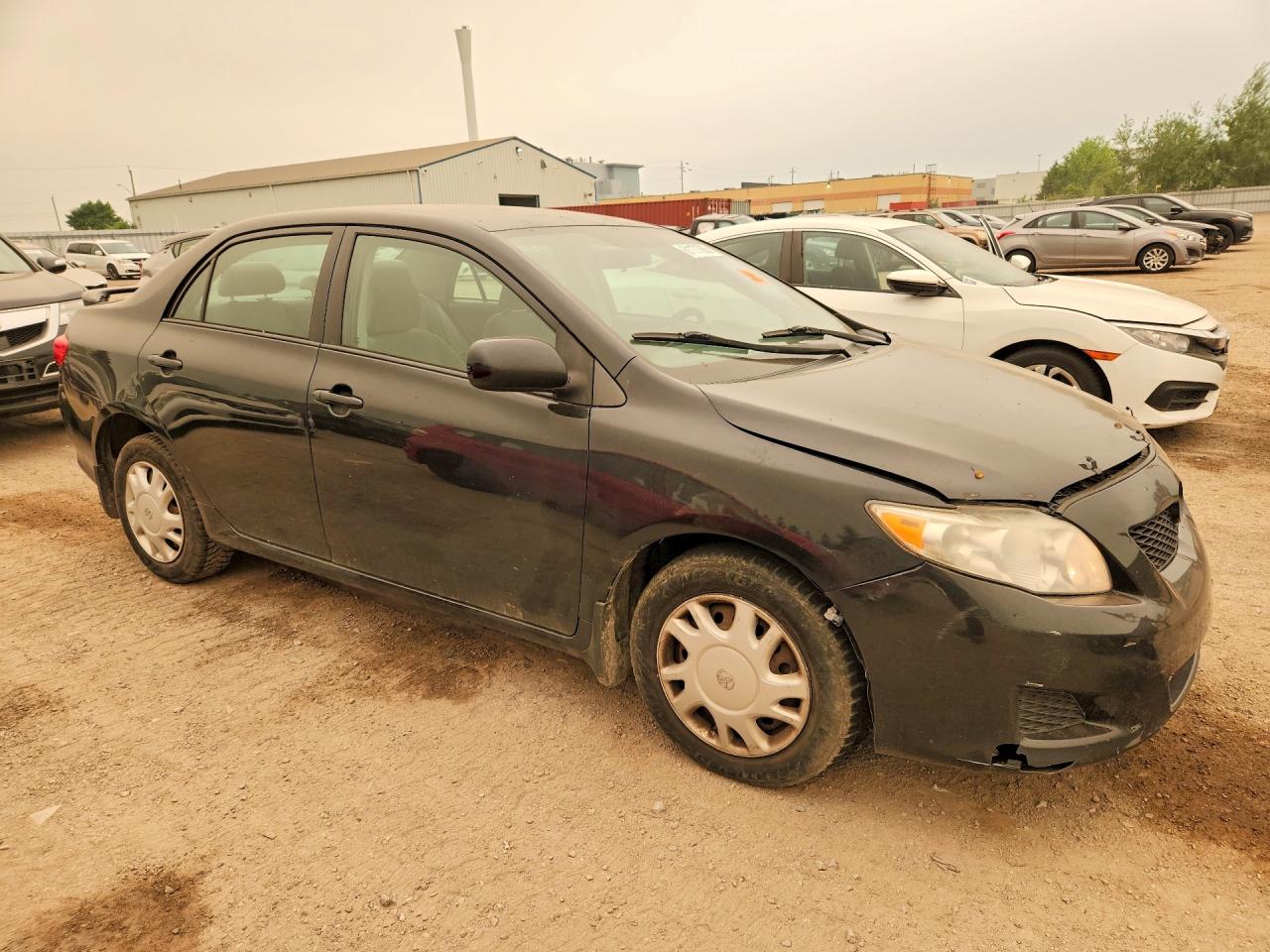 2009 Toyota Corolla Base Black vin: 2T1BU40E59C101473