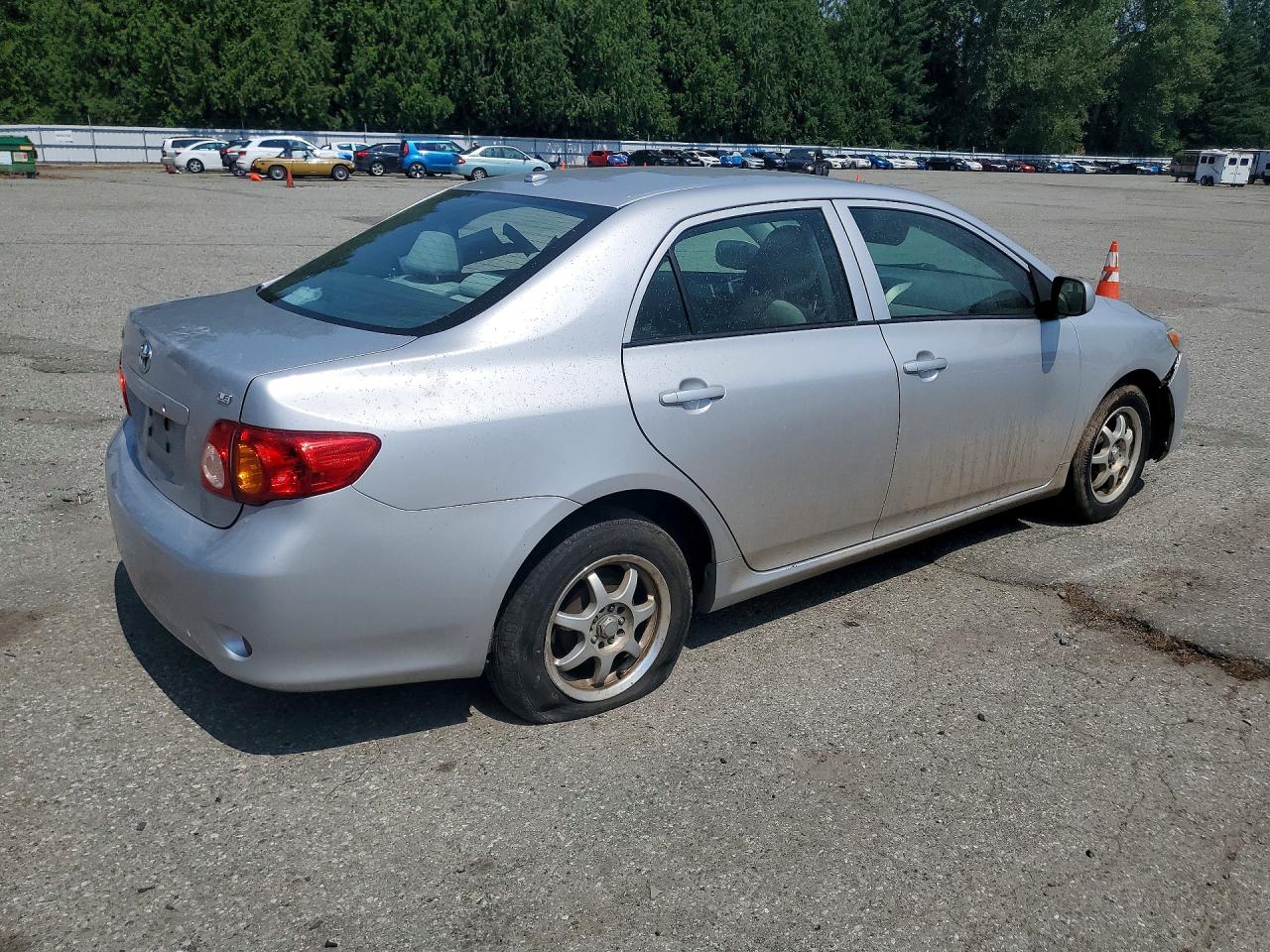2009 Toyota Corolla Le Silver vin: 2T1BU40E59C109279