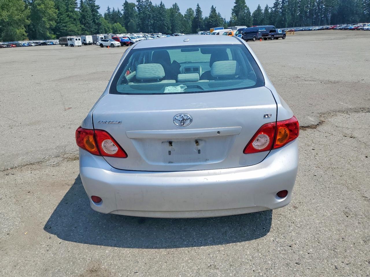 2009 Toyota Corolla Le Silver vin: 2T1BU40E59C109279