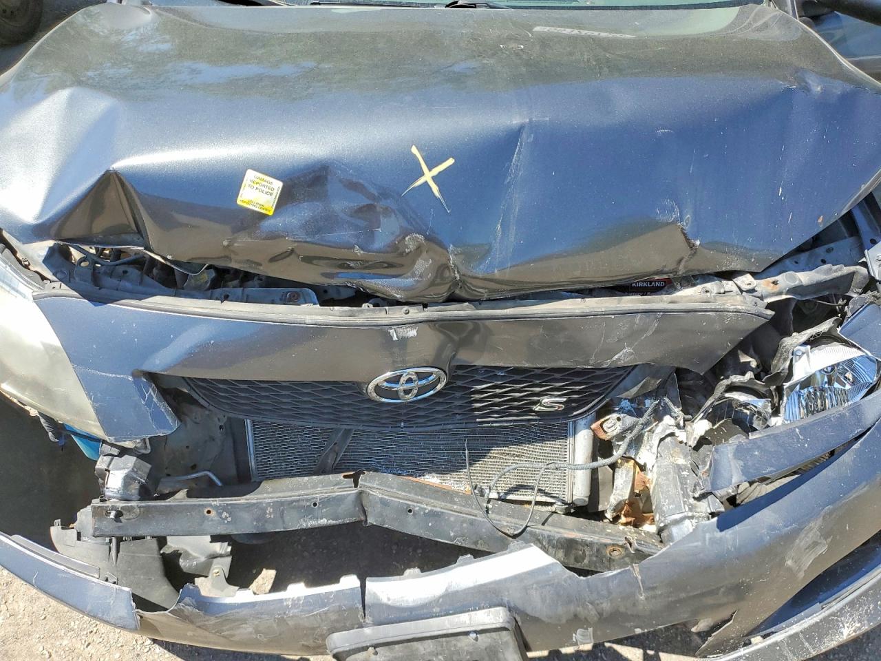 2009 Toyota Corolla Base Charcoal vin: 2T1BU40E59C121819
