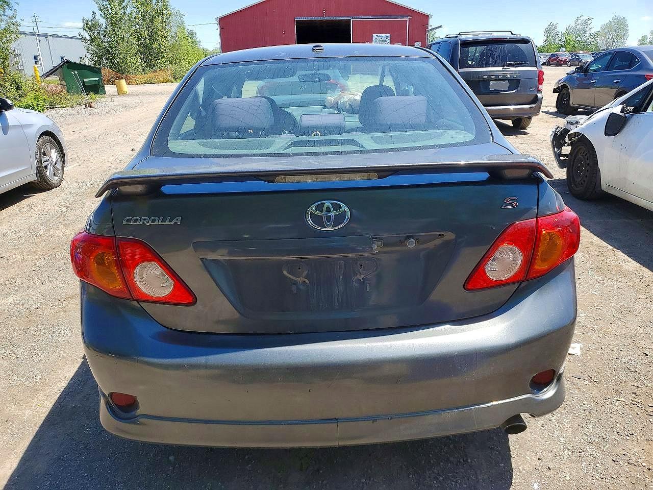2009 Toyota Corolla Base Charcoal vin: 2T1BU40E59C121819