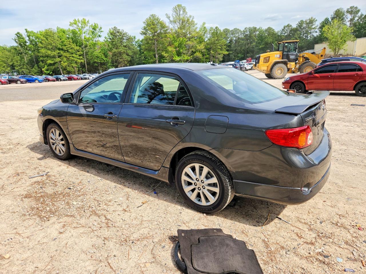 2009 Toyota Corolla S Gray vin: 2T1BU40E59C125255
