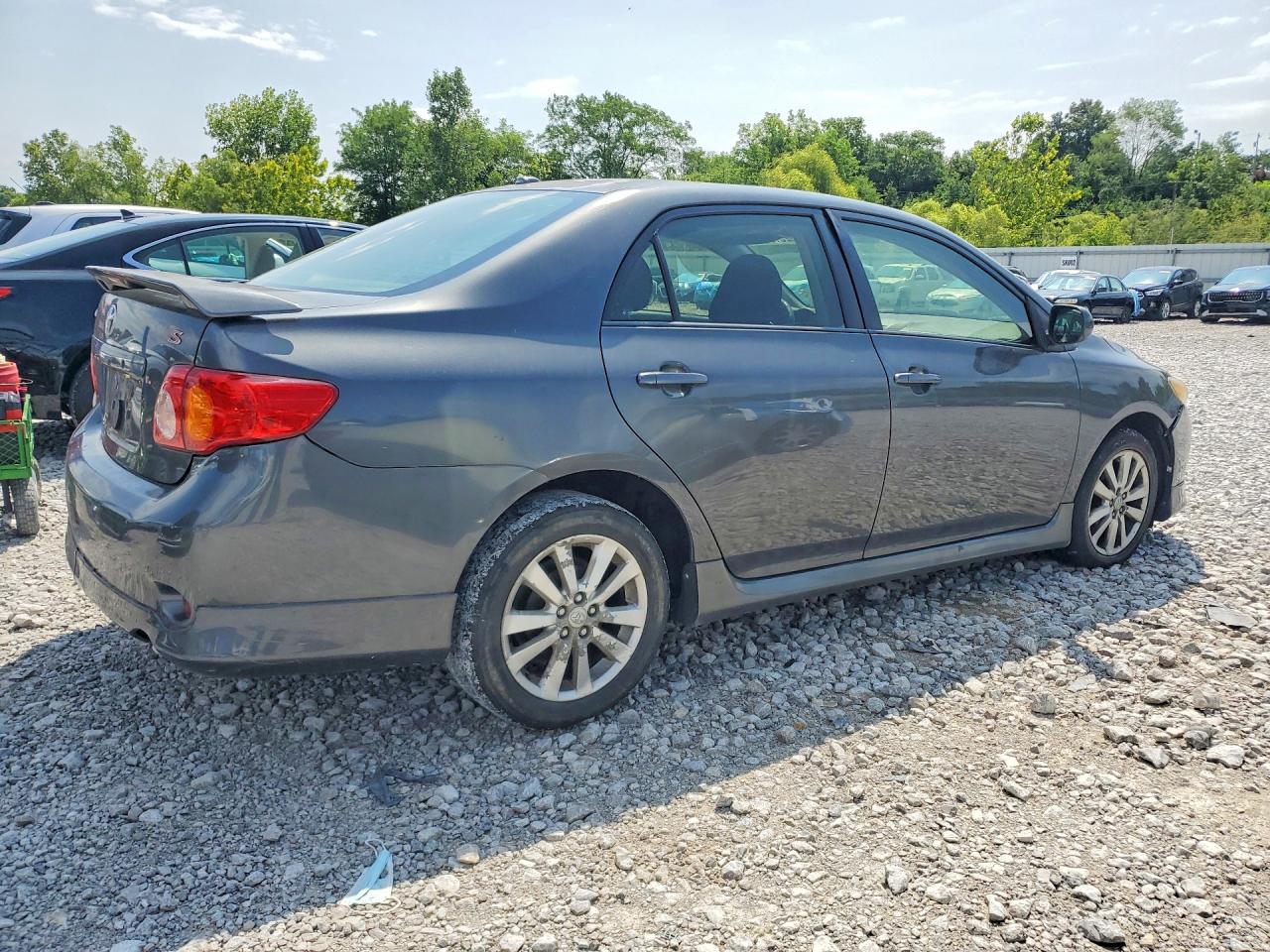 2009 Toyota Corolla S Gray vin: 2T1BU40E59C160006