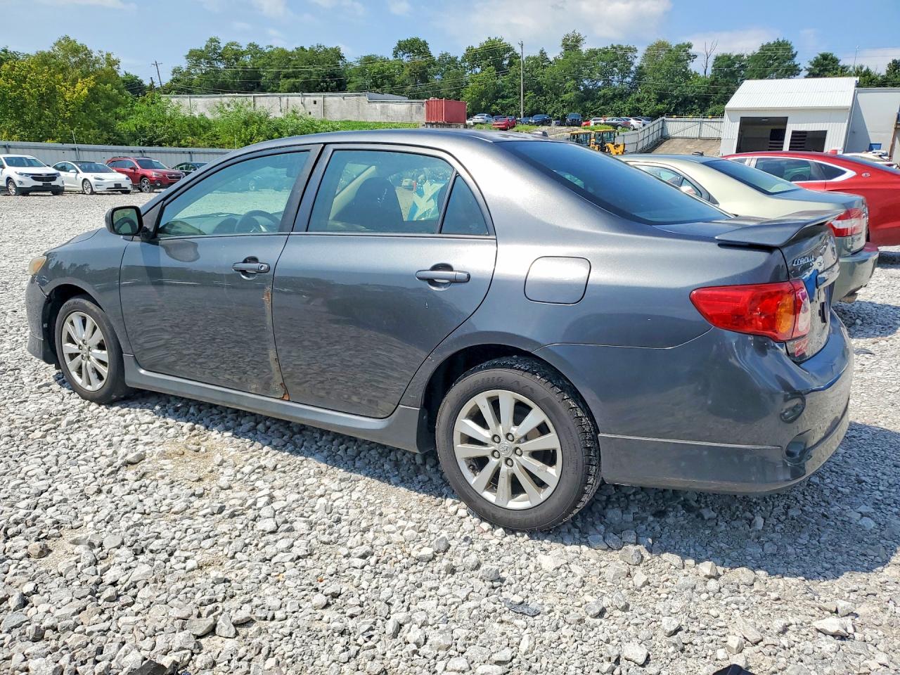 2009 Toyota Corolla S Gray vin: 2T1BU40E59C160006