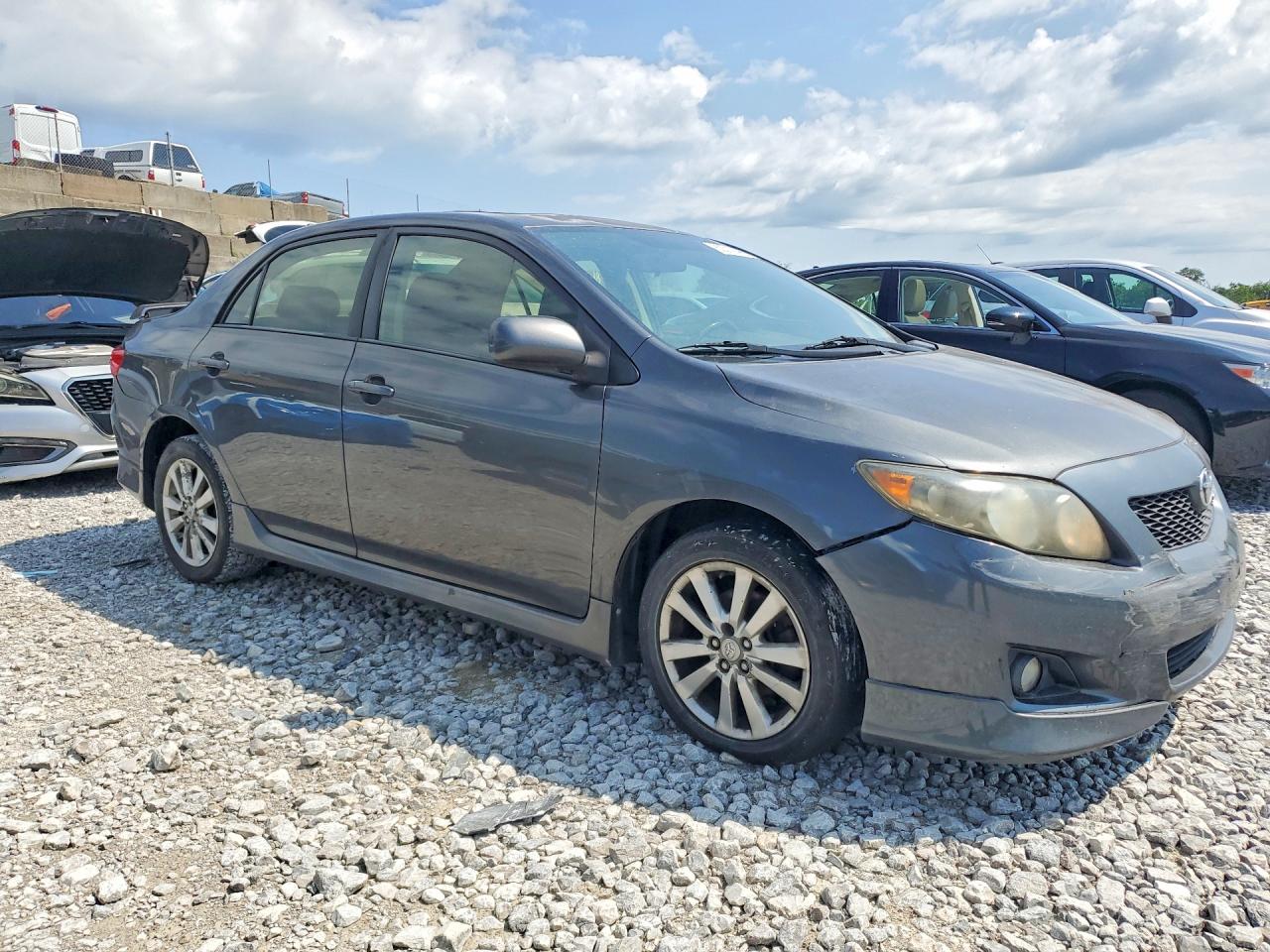 2009 Toyota Corolla S Gray vin: 2T1BU40E59C160006