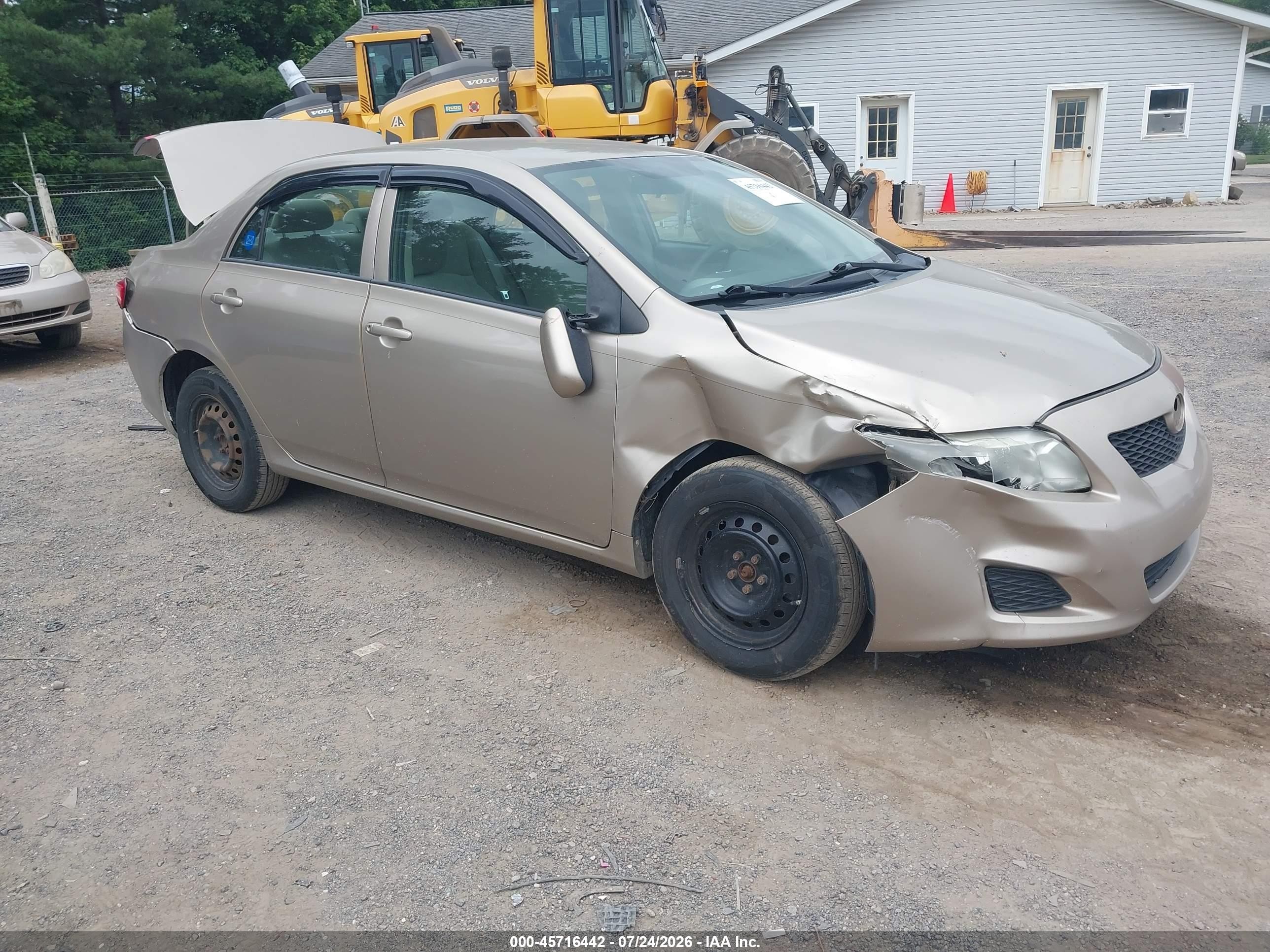 2009 Toyota Corolla Le Tan vin: 2T1BU40E59C160295