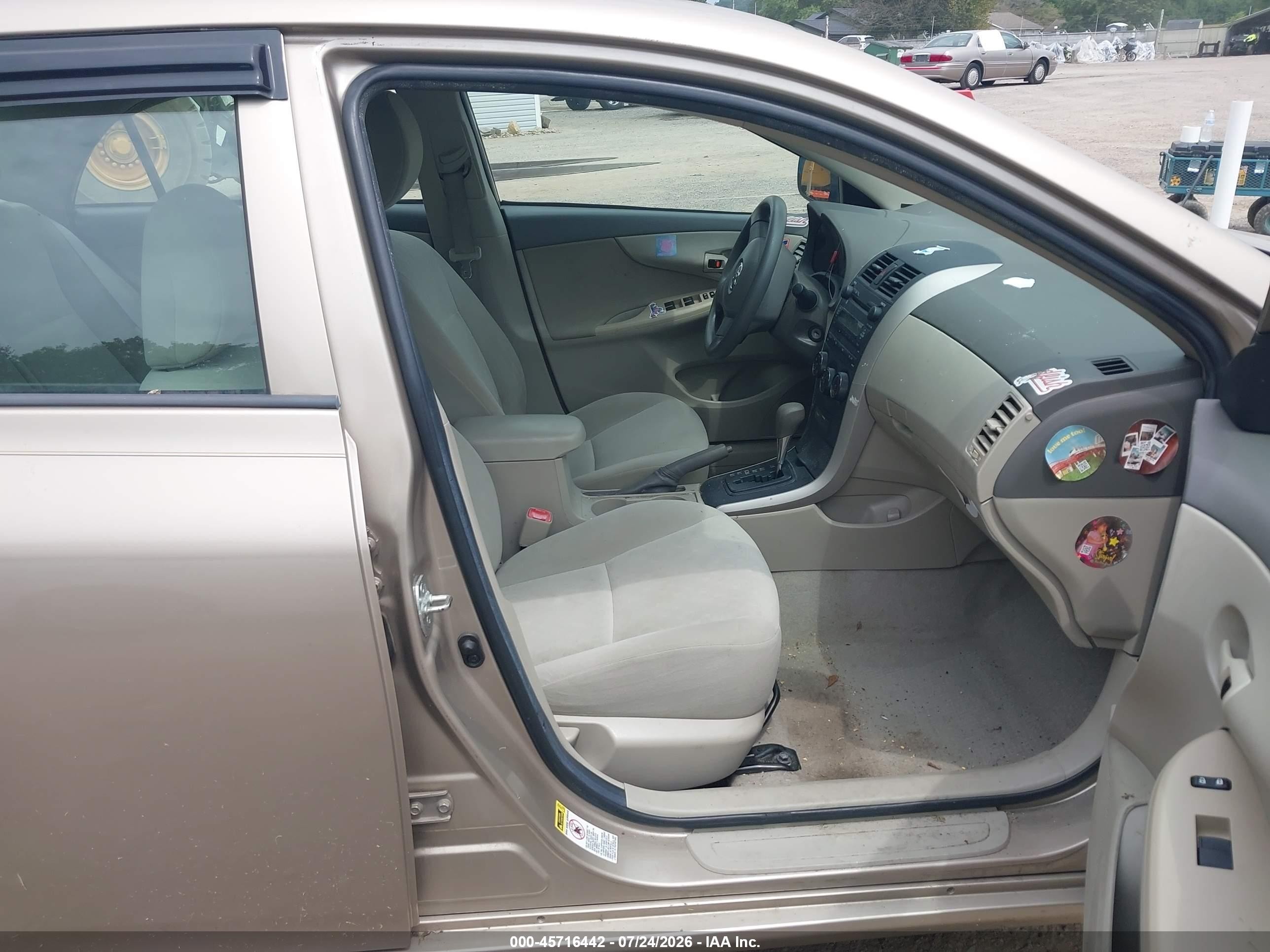 2009 Toyota Corolla Le Tan vin: 2T1BU40E59C160295