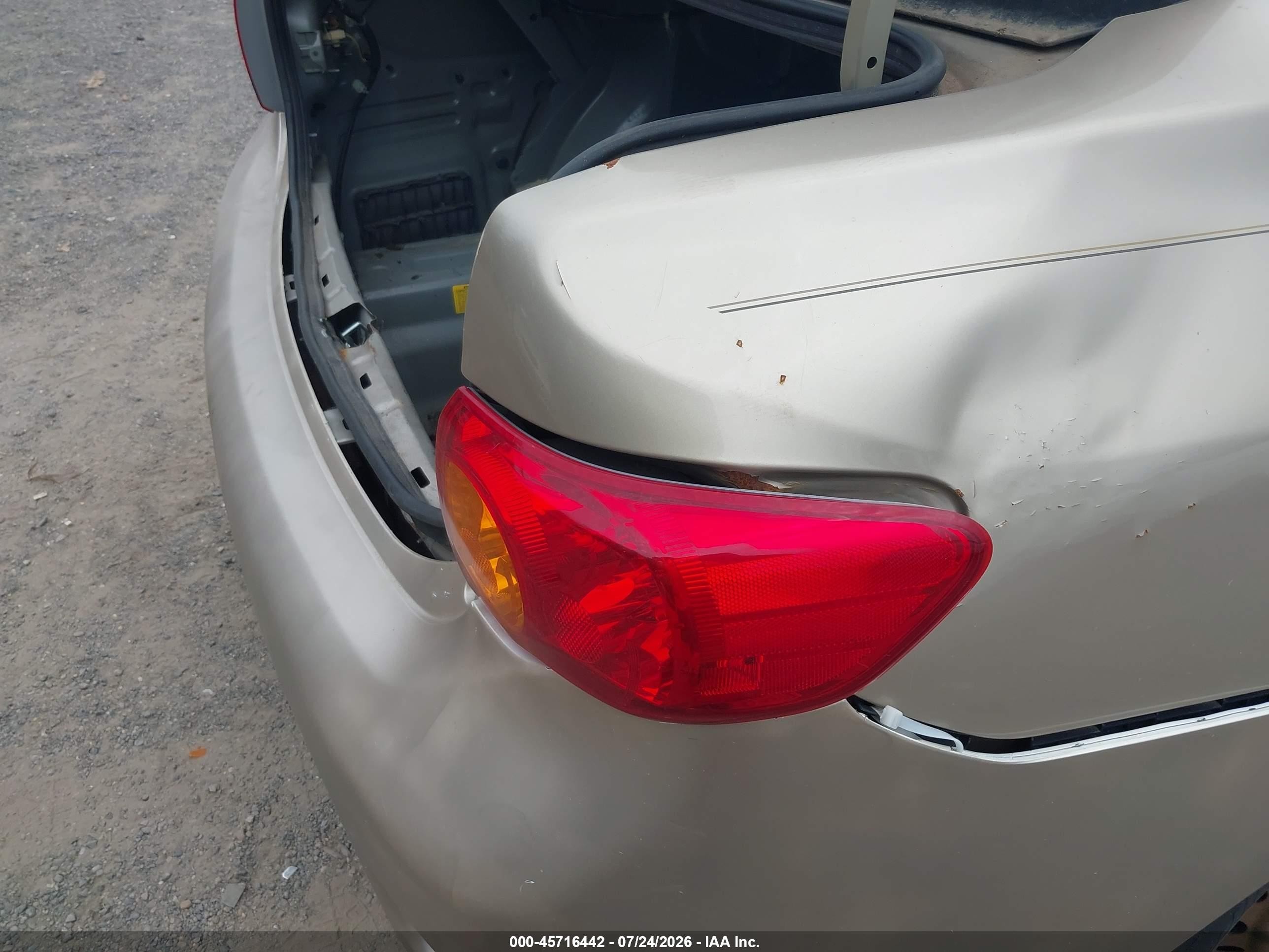 2009 Toyota Corolla Le Tan vin: 2T1BU40E59C160295