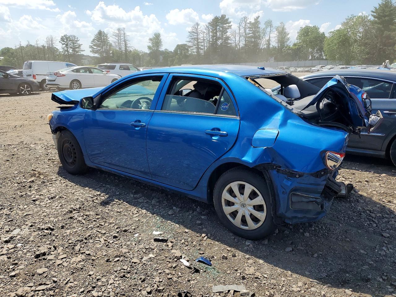 2009 Toyota Corolla Le Blue vin: 2T1BU40E59C162273