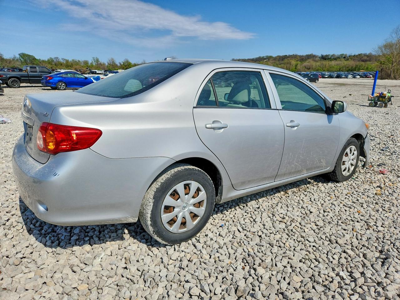 2009 Toyota Corolla Le Silver vin: 2T1BU40E59C163522