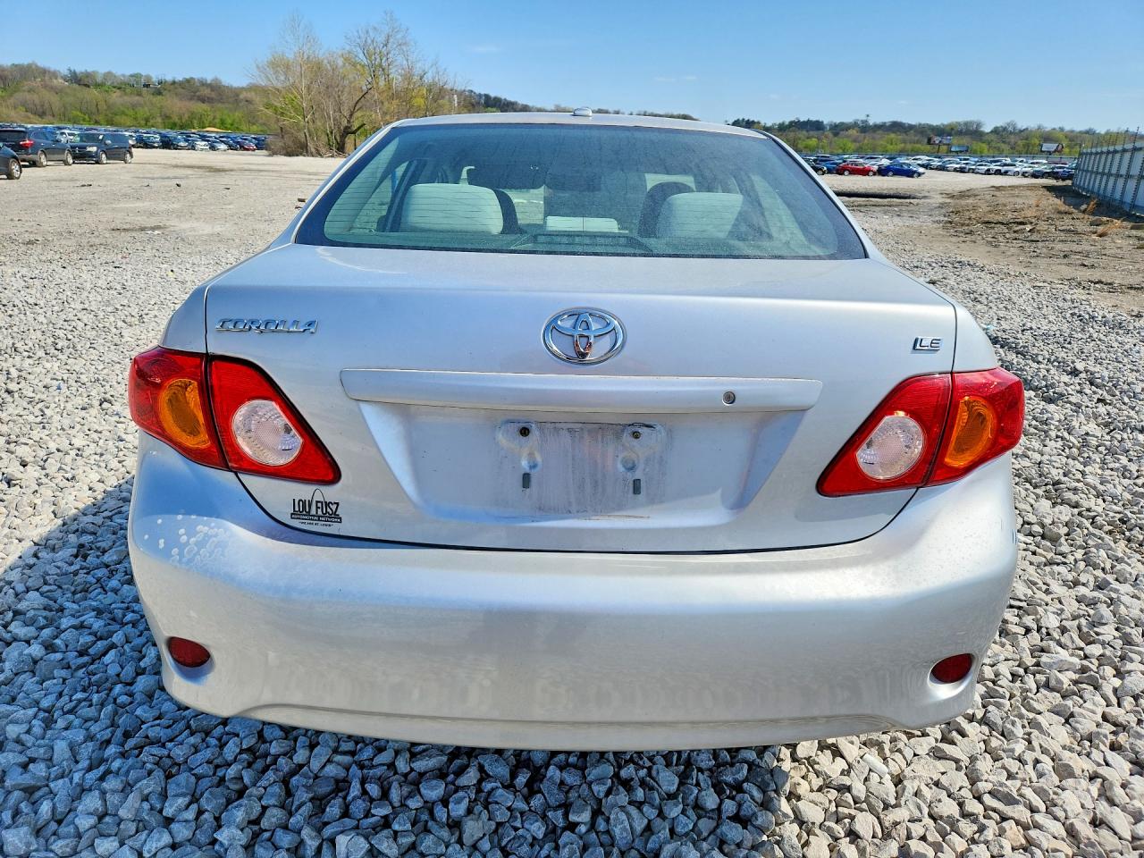 2009 Toyota Corolla Le Silver vin: 2T1BU40E59C163522