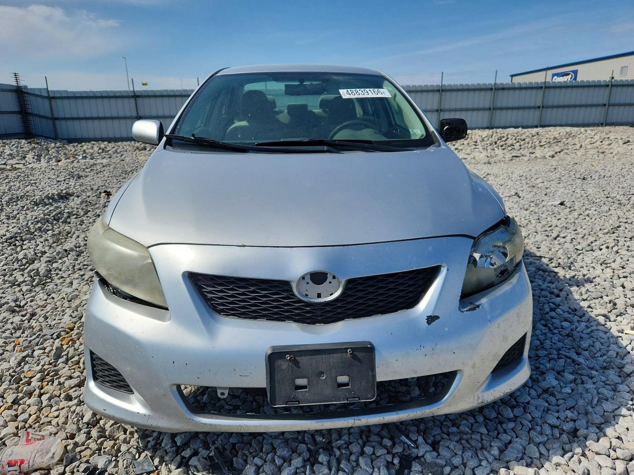 2009 Toyota Corolla Le Silver vin: 2T1BU40E59C163522