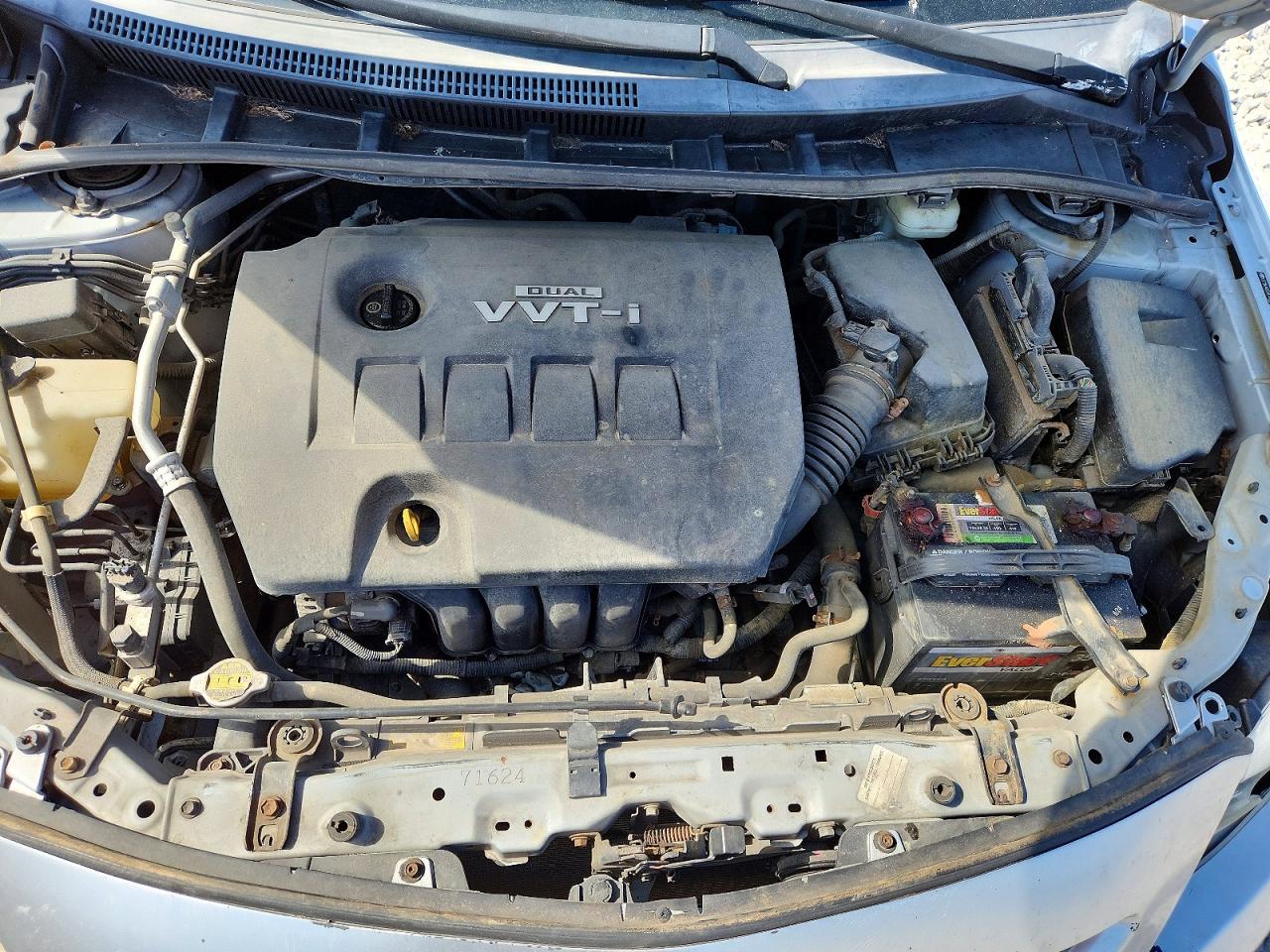 2009 Toyota Corolla Le Silver vin: 2T1BU40E59C163522