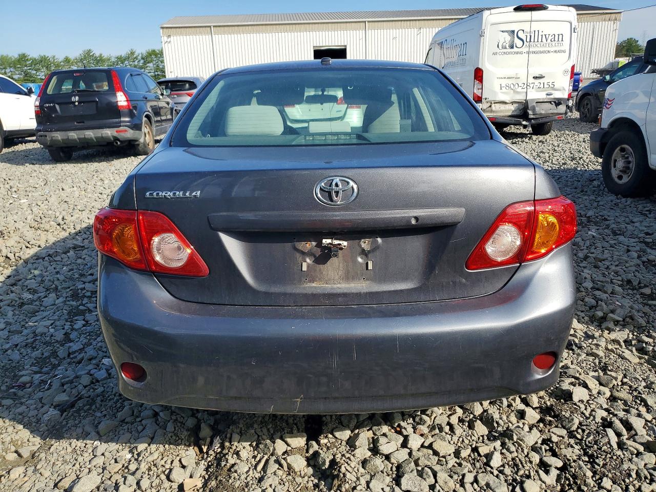 2009 Toyota Corolla Base Gray vin: 2T1BU40E59C177694