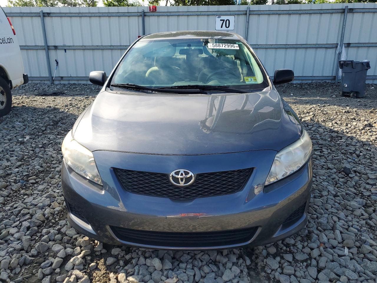 2009 Toyota Corolla Base Gray vin: 2T1BU40E59C177694